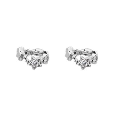 SENTIMENTS No.557 [silver] STAR CUBIC SPring EARCUFF