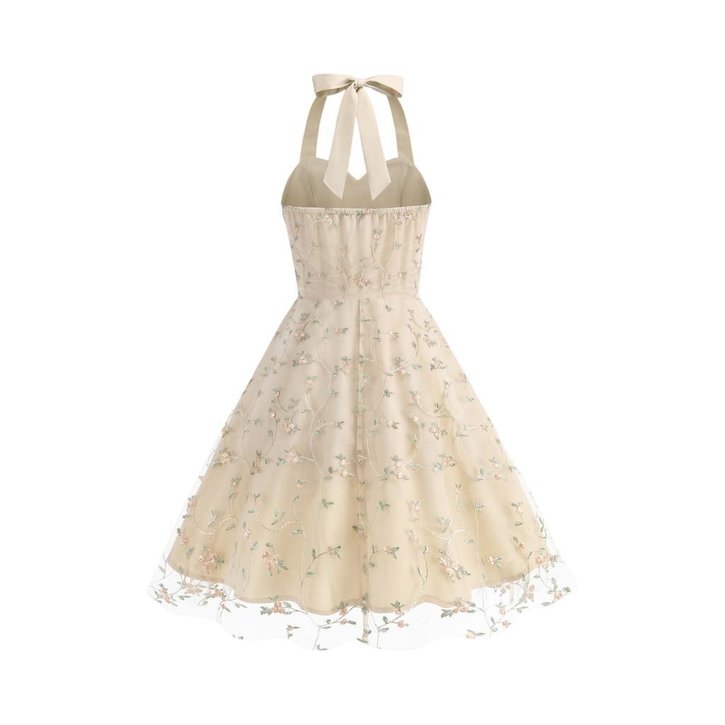 Vestido sin mangas de moda para mujer