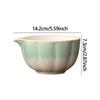 Japanese Matcha Bowl Japanese Tea Cup Gift Matcha Chawan with Pouring Spout for Kitchen Home Tea Room Dining Room Beginners