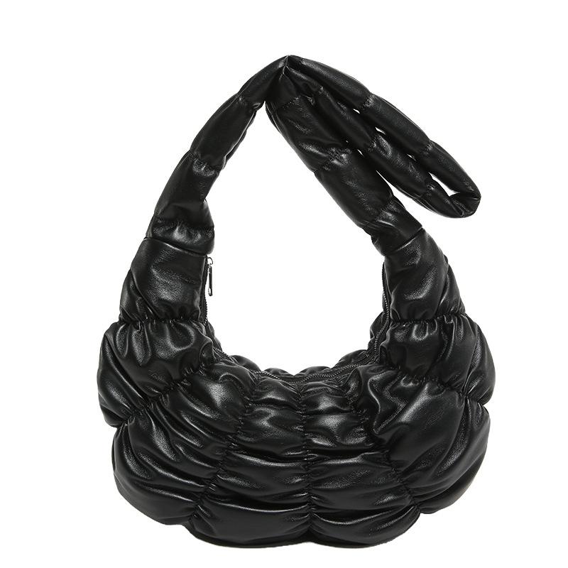 Women's Pleated Crossbody Bag