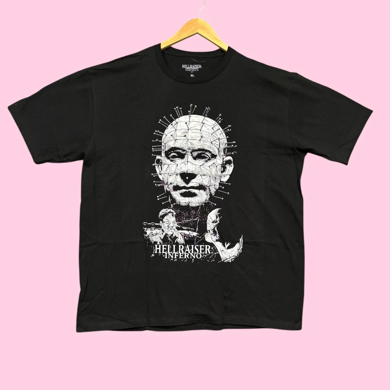 Hellraiser Inferno Welcome to Hell Pinhead Horror Tee XL XL
