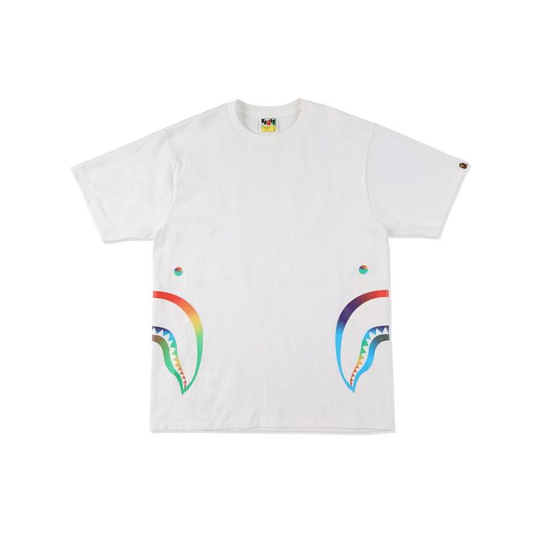 A BATHING APE Shark T Shirt Men's 1H30-110-021