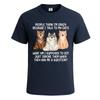 Leute denken, ich bin verrückt, weil grafisches Witz-Herren-T-Shirt lustiges Oberteil