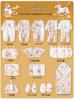 High-End Baby Gift Set: Newborn Spring/Autumn Clothes for Full Moon Celebration