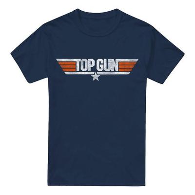 Mens Distressed Logo T-Shirt