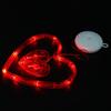 Waterproof Heart Curtain Fairy Light Creative Suction Cup Atmosphere Light  Proposal Ceremony