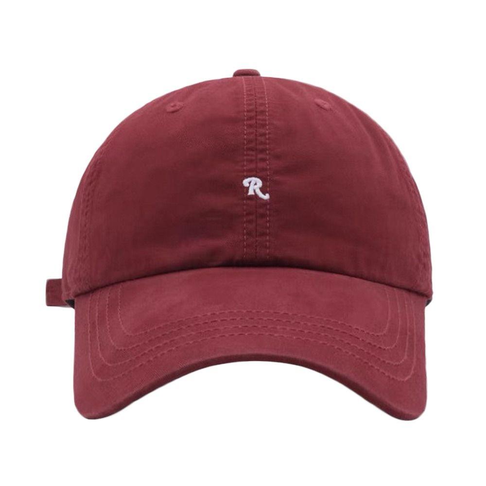 Adjustable Snapback Hat Embroidery Sun Visors Casual Peaked Hat  for Men Women