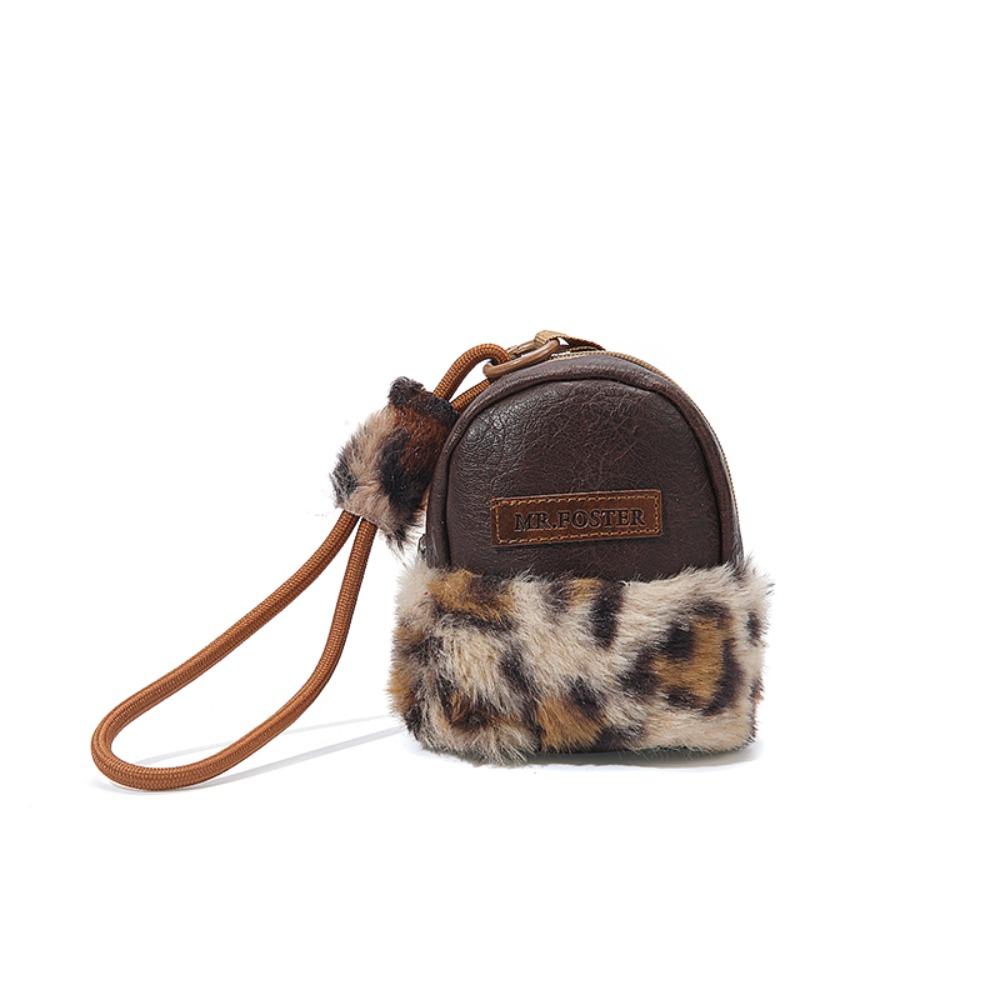 

Мини-сумка для монет, подвеска на рюкзак, сумка для хранения ключей от машины, модная плюшевая сумка, кулон, унисекс Style B3