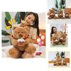 Adorable Cake Bear Plush Toy For Kids Birthday Gift Cute Stuffed Animal Doll