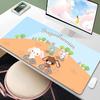 Mouse Pad Anime Gamer Gaming Accessories Varmilo sugar Bunnie Lock edge Keyboard Pad PC Computer Rubber Desk Mat Carpet Mousepad