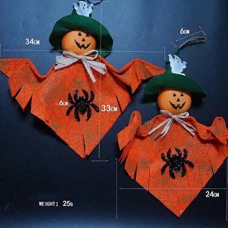 Ghost Festival Supplies Are Suitable For Kindergarten Shopping Malls Halloween Ghost Decoration Pendant Fabric Decorations