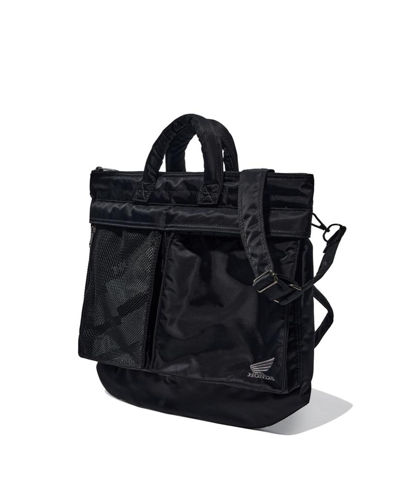 Phyps Motorcycle [2-Way] Honda Multi Pocket Helmet Bag_Black
