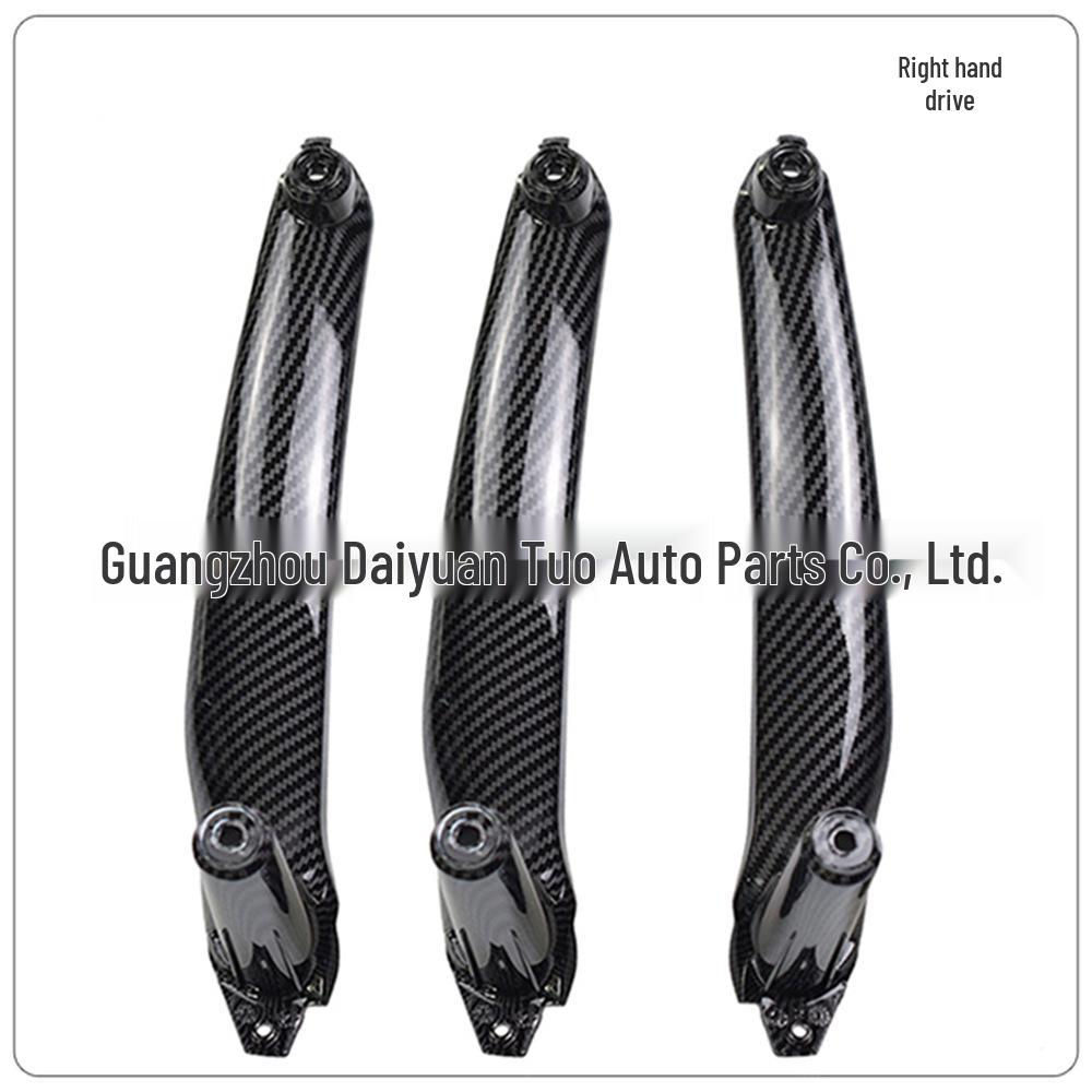 Kolfiber Inre Dörrhandtag Armstöd för BMW X5/X6 E70/E71/E72 (2007-2013)