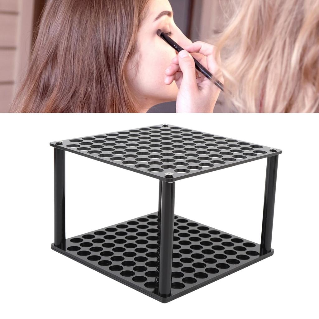 Makeup Brush Holder 96 Slots Acrylic Pen Display Stand Pencil Plastic Marker Stand