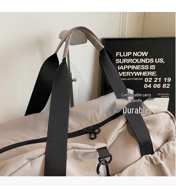 Expandable Travel Bag: Large-Capacity Maternity, Wet/Dry Separation, Ideal for Swimming, Yoga & Fitness