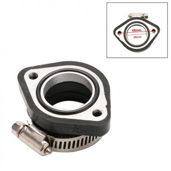 28mm Carburetor Carb Intake Adapter Manifold Flange High Quality Durable