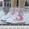 Upgraded Anime Kids' Non-Slip Mid-Calf Rain Shoe Covers: Rainproof, Sandproof, Stainproof for Rainy Days