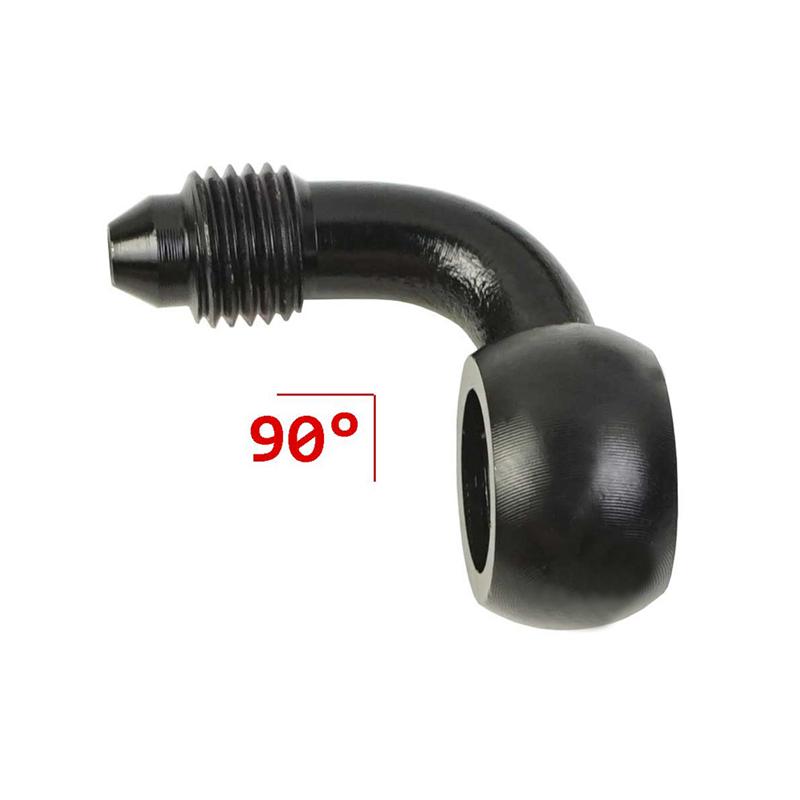 Montare banjo de frână Scoateți din aluminiu Moto întărită hidraulică Ambreiaj de frână Linie de furtun de ulei AN3 pentru motocicletă ATV Dirt Bike Buggy