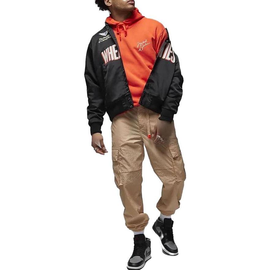 New Jordan Flight MVP Sweatshirts Men's Orange Red DV7576-817