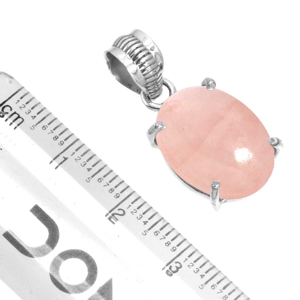 925 Sterling Silber Anhänger Damen Edelstein Handgefertigter Schmuck Muttertagsgeschenk Malachit Mondstein Rosenquarz Roter Stein Rauchtopas Tigerauge Vintage