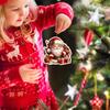 Yousheng Julenissen Julepynt 2D Akryl Tegneserie Julenissen Juletrepynt til Ferietre Dør Vindu Bil Hengende Dekor