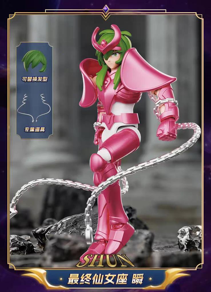 Saint Seiya GALAXY VERSION 04 Virgo Gemini Pisces SAGA Shaka Pegasus Phoenix Ikki Assembled Model Toys Gold Saint Gifts
