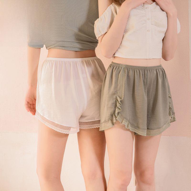 Meidongli Silk Summer Pants - Lightweight, Cool Imitation Silk Ideal for Indoor and Outdoor Wear.