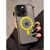 New Bicolor Matte Frosted Magnetic Phone Case For For Iphone 17 16 15 14 Plus 13 12 11 Pro Max Translucent Shockproof Hard Cover