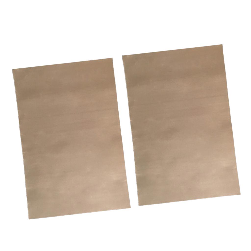 Cheap PTFE Teflon Sheet for Heat Press Transfer Non Stick 40x60cm Brown