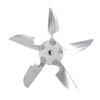 Air Compressor Fan Leaf Heat Dissipation Engineering Fan Leaf Replacement 5 Leaf Fan Leaf 12/15cm