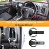 2PCS Dashboard Cup Holder Inserts for Chevy Colorado S10 Trailblazer 2017-2022 Replace OE# 52124622 Black