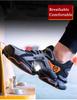 Scarpe da Lavoro di Sicurezza da Uomo Leggere Scarpe con Punta in Acciaio Stivali di Sicurezza Antisfondamento Scarpe da Ginnastica da Lavoro da Uomo Stivali di Sicurezza Indistruttibili