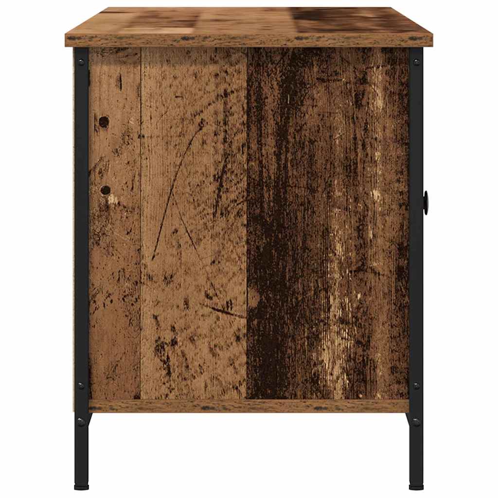 Vintage Wood TV Stand 100 x 40 x 50 cm Engineered Wood
