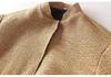 Elegante Chaqueta de Mujer para Otoño/Invierno con Lentejuelas y Cuentas: Diseño de Nicho de Moda Transfronteriza