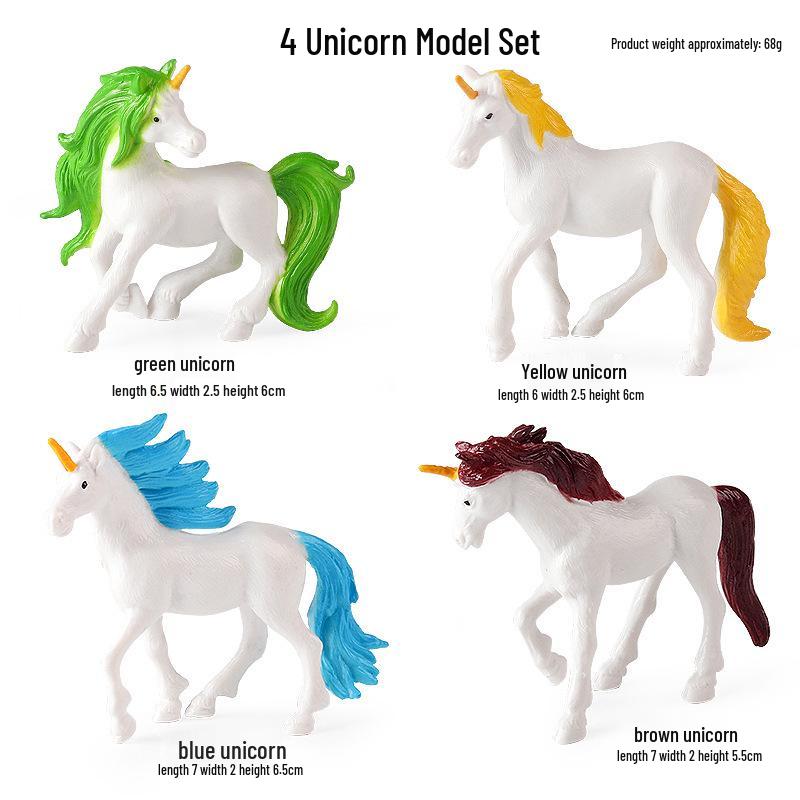 Mysterious Elf Pegasus Mythical Beast Model - Home Decoration Ornament & Gift