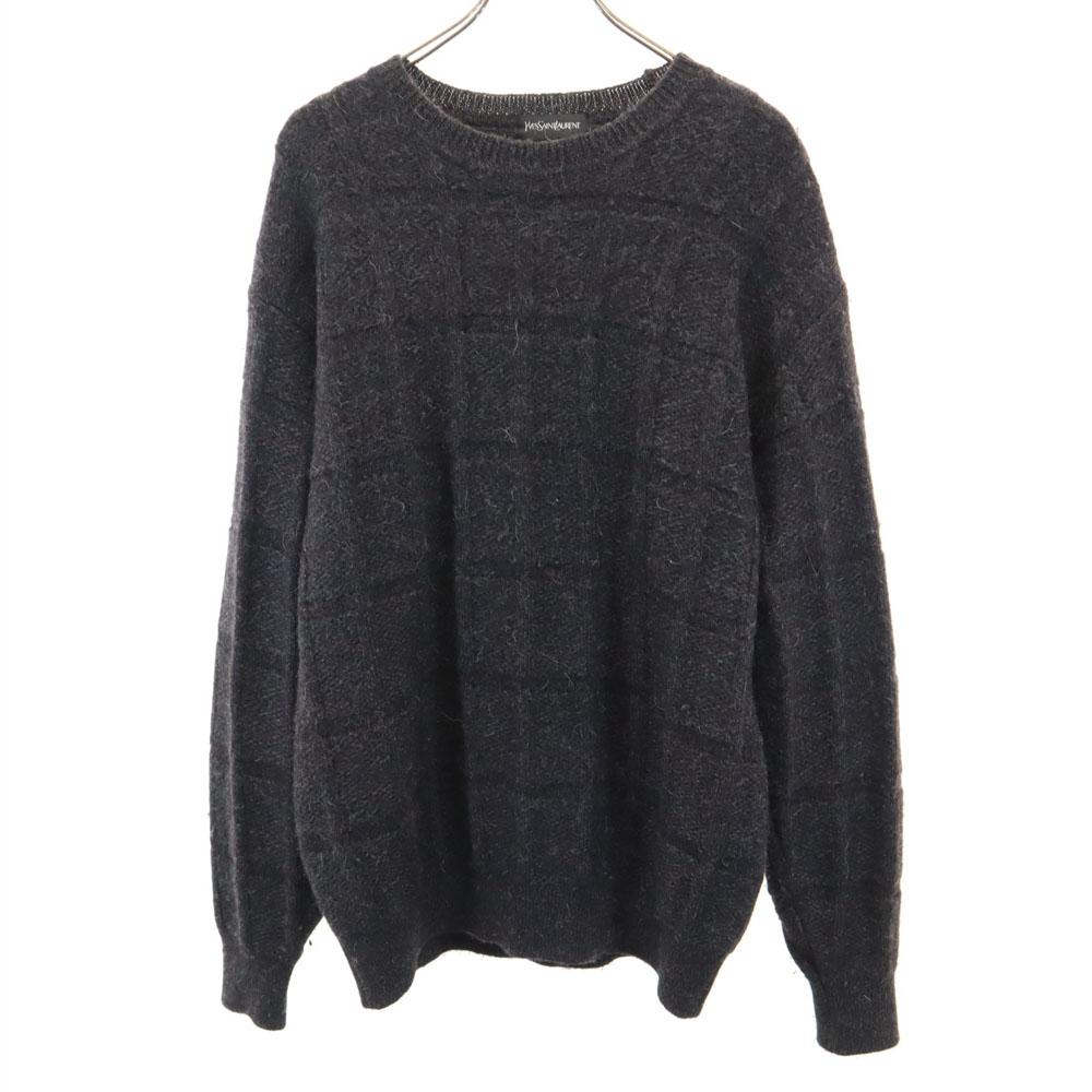 

YVES SAINT LAURENT 90s Made in Japan Alpaca Blend Old Long sleeve sweater Men s Used