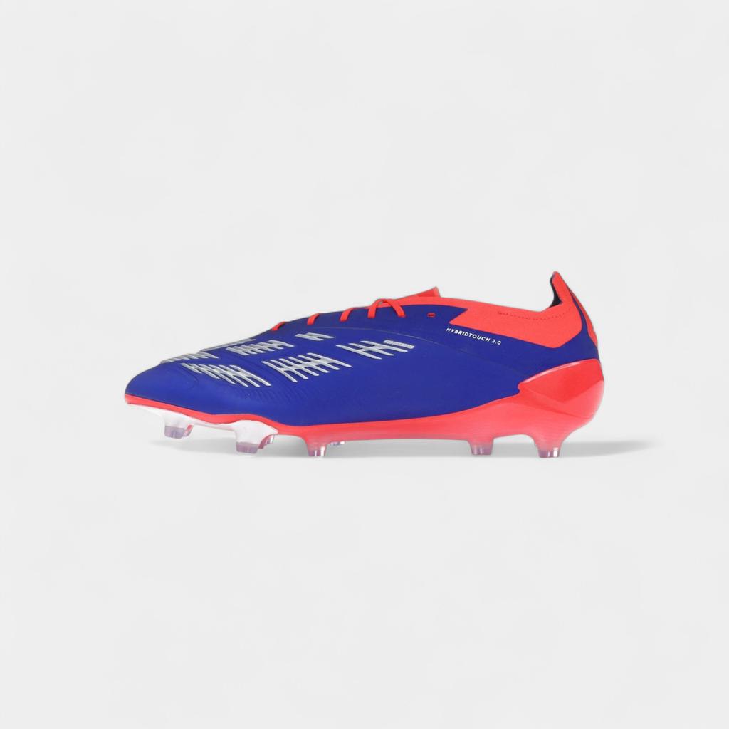 adidas Predator Elite FG Lucid Blue Cloud White Solar Red