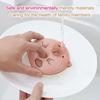 New Cartoon Capybara Cleaning Sponge Reusable with Suction Cup Rack Cleaning Brush Dishwashing Brush Clean Tool