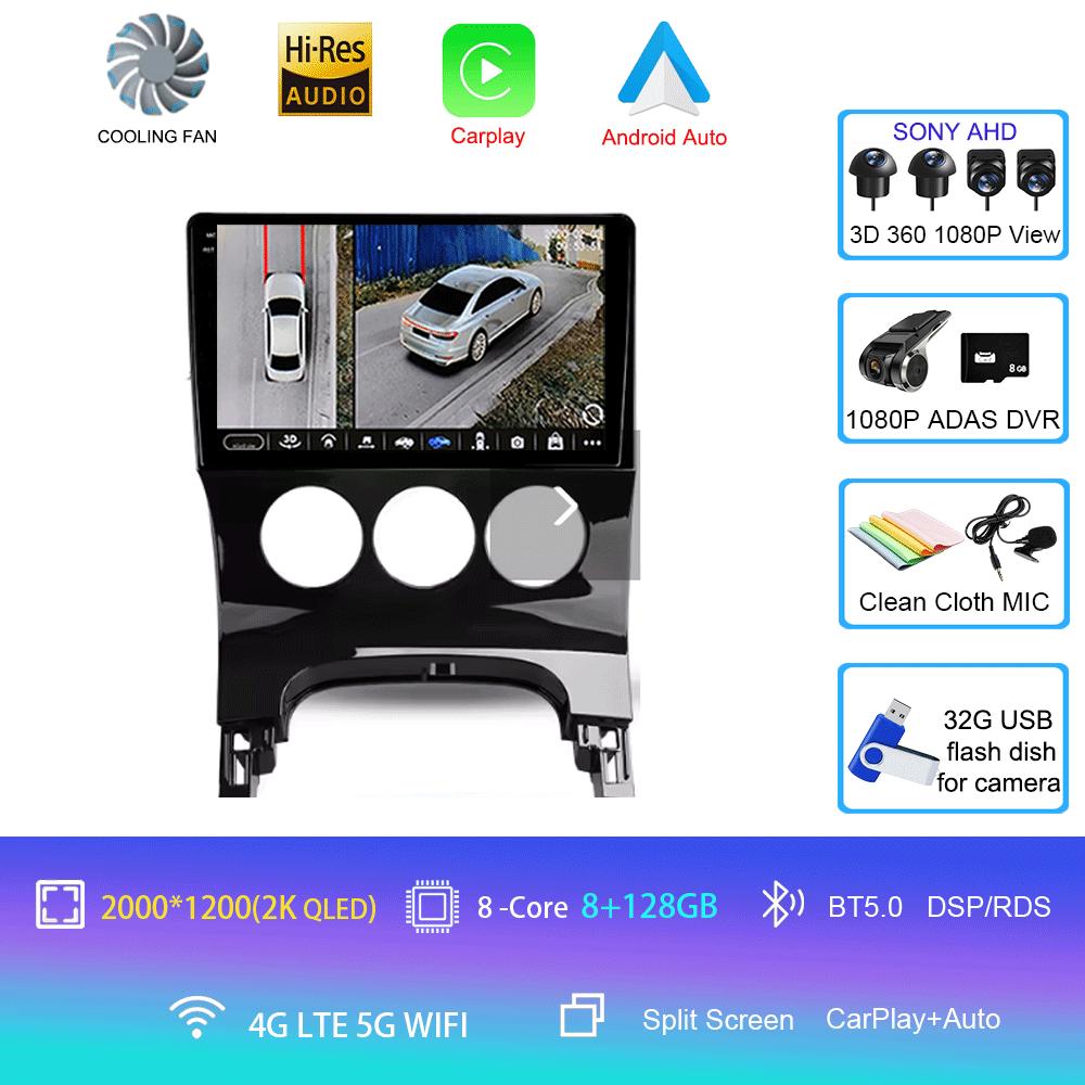 Android 14 WIFI Car Radio For Peugeot 3008 1 2009 - 2016 Multimedia Video Player Navigation stereo GPS No 2din 2 din DVD