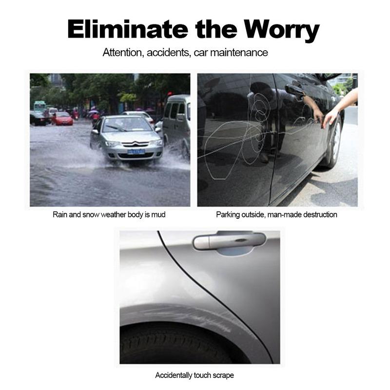 30cm Car Transparent Light Protector Film Bumper Hood Paint Protection Headlight Protective Film Vinyl Roll