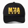 Fashion Print Muhammad ALI Boxer Fight MMA Baseball Cap Unisex Cotton MMA Life Fighting Trucker Caps Adjustable Mesh Snapback Hats