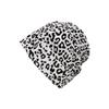 Leopard Print Loose Knit Hat, Foldable Oversized Sun Hat, Lightweight and Breathable, Suitable for Head Circumference 56-58 Cm.