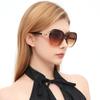 Womens New Big Face Sunglasses Round Face Large Frame Sunglasses Outdoor Driving Sunglasses 4322609
