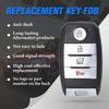 Car Smart Key Fob Keyless Entry Remote Control Replacement for Kia NIRO 2017 2018 2019 433MHz ID47Chip(FCC ID:TQ8-FOB-4F08 P/N:95440-G5000) 4 Buttons