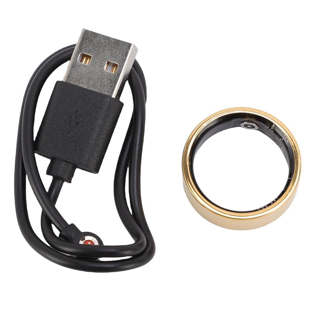 Smart Ring Step Counting Fitness Ring for Running Cycling Hiking Gesture Control Phone Camera IP68 Water Proof Sleep