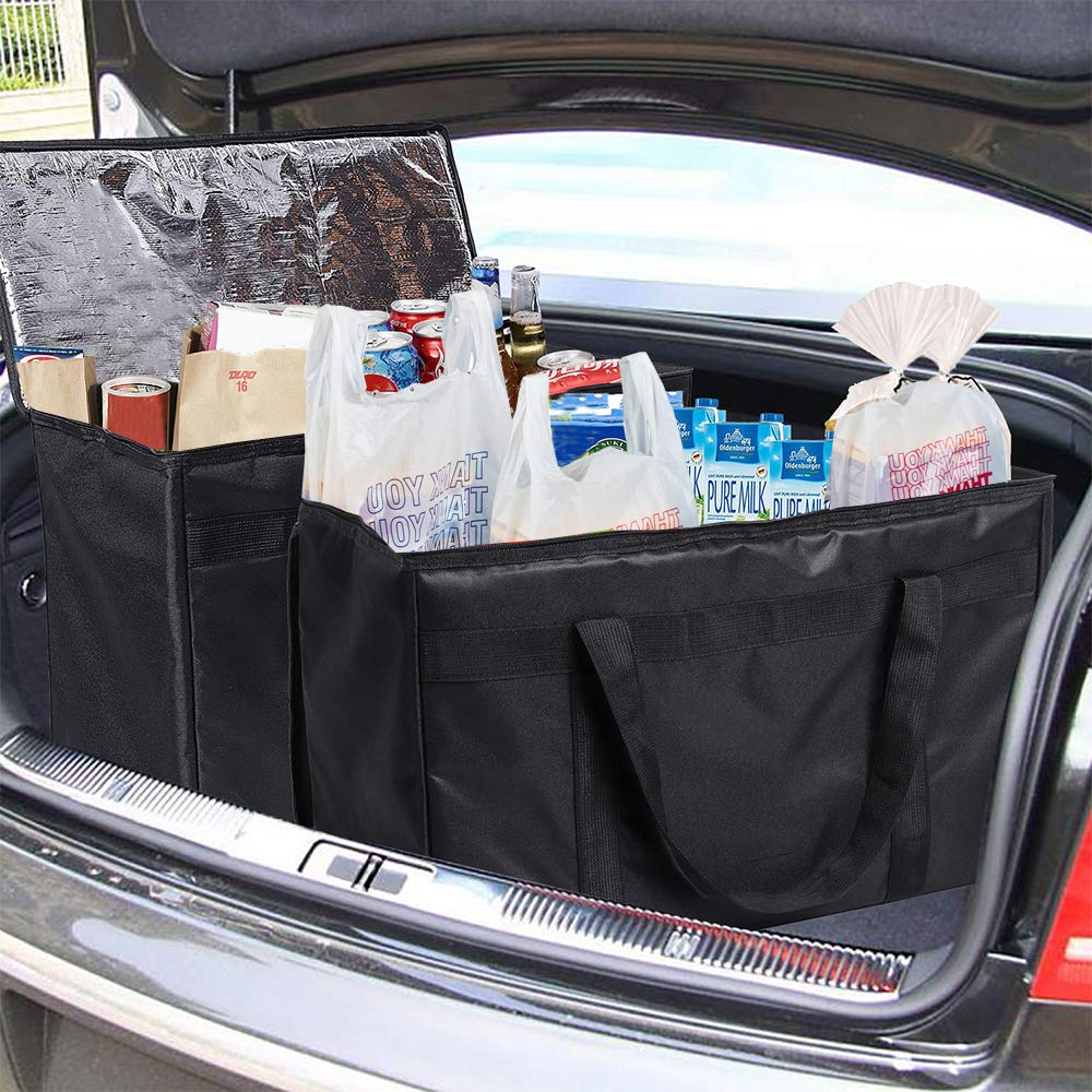 Cherrboll Geïsoleerde Eco Boodschappen Opberg Lunch Grote Capaciteit Tas, Tas, Tas, Tas, Waterdicht, Opvouwbaar, (56L)