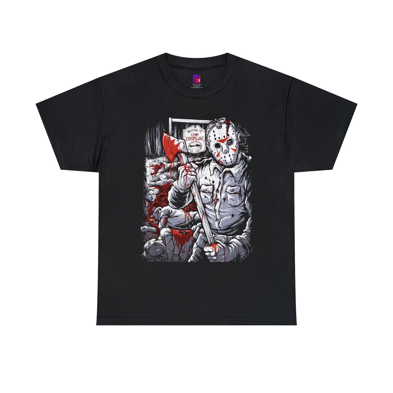 Friday the 13th Slaughter - Gildan Unisex Heavy Cotton Tee 100