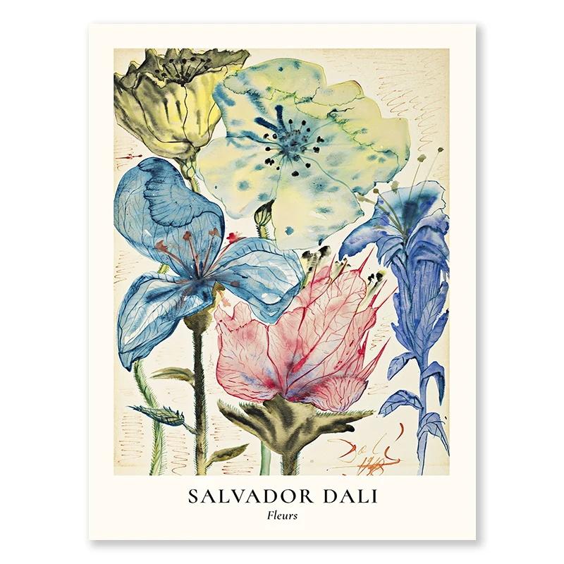 Serie de jarrones de estrellas de Van Gogh Póster Arte de pared Matisse Pintura en lienzo de flores vintage Mercado de flores Arte Decoración de pared para sala de estar del hogar