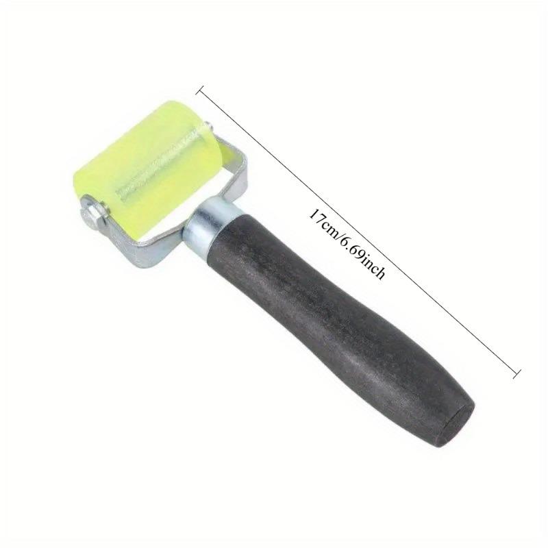 1PC Rubber Seam Roller Wallpaper Roller Car Sound Deadener Application Rolling Wheel Stick Mural Pressure Roller