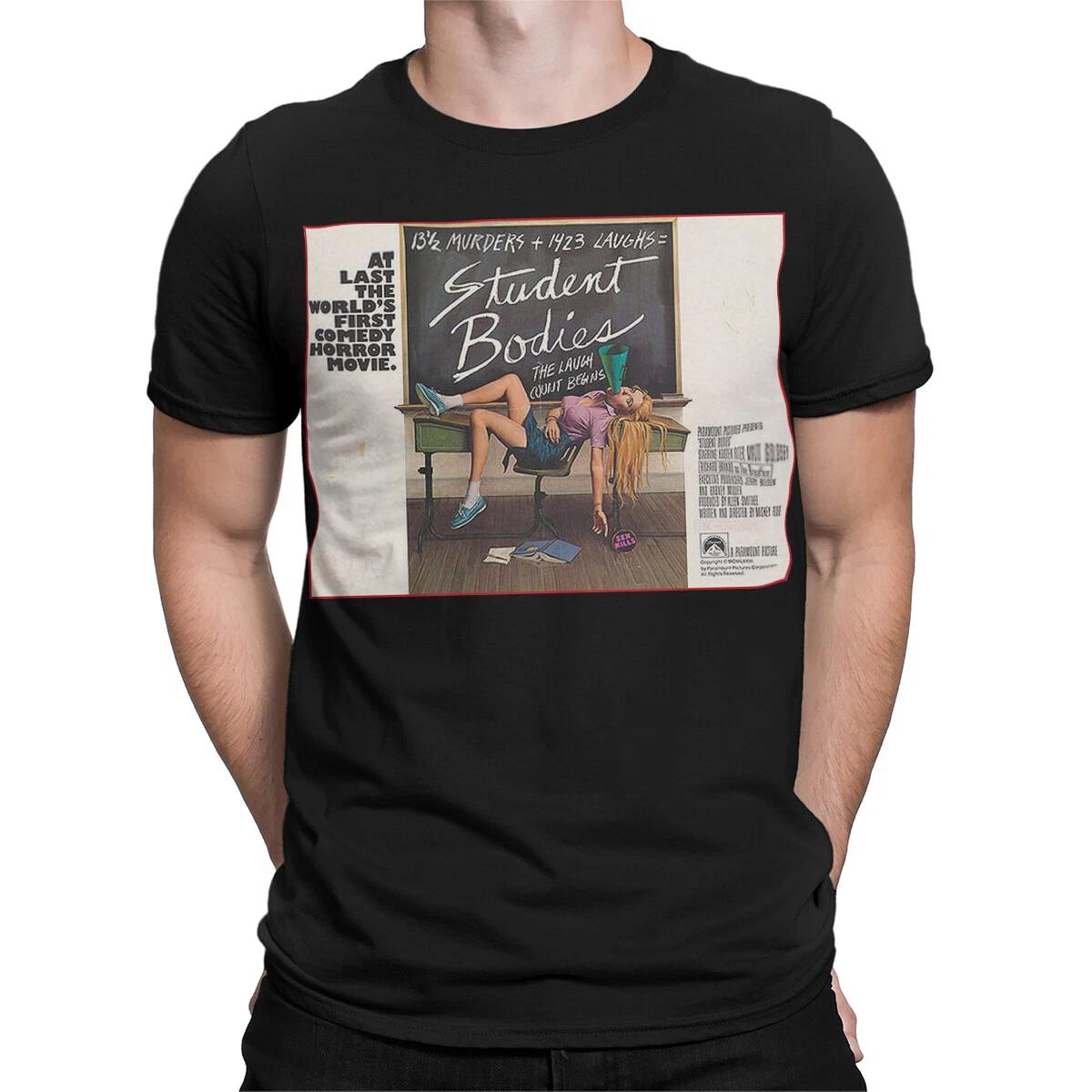 Student Bodies Horror Comedy Movie Poster Mens T Shirt Womens Tee Vintage Film 4XL